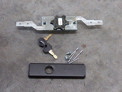 B&D Roller Door Lock And Face Plate