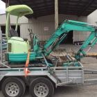 2T DIGGER - YANMA V10-20
RUBBER TRACKS, BLADE, ROCK BUCKET, WEED BUCKET, 300 SPADE, SWIVEL BOOM