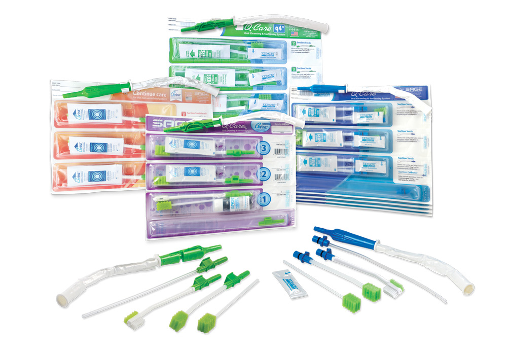 Sage Products, 6414, QCare Oral Cleansing and Suctioning