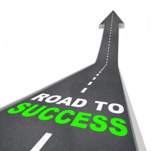 road to success