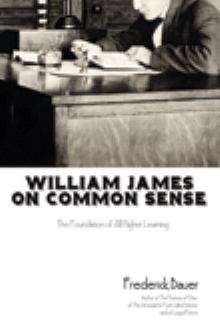 William James on Common Sense