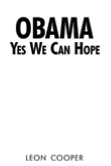 Obama Yes We Can Hope