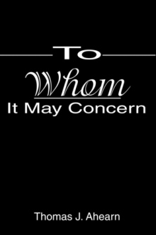 To Whom It May Concern