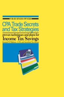CPA Trade Secrets and Tax Strategies