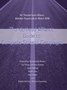Thunderhead Alliance Guide to Complete Streets Campaigns