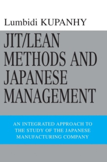 JIT/Lean Methods and Japanese Management