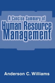 A Concise Summary of Human Resource Management