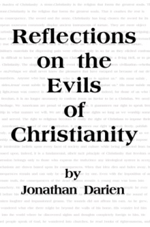 Reflections on the Evils of Christianity