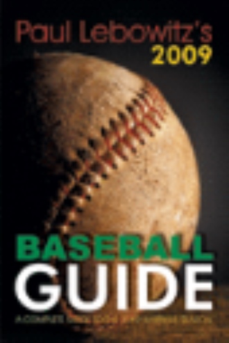 PAUL LEBOWITZS 2010 BASEBALL GUIDE