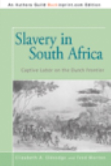 Slavery in South Africa