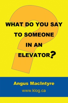 What do you say to someone in an elevator?