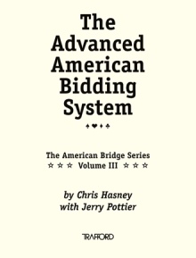 The Advanced American Bidding System