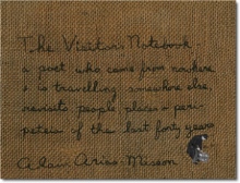 The Visitor's Notebook