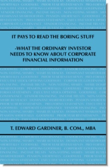 It Pays to Read the Boring Stuff