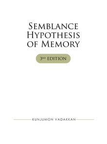 Semblance Hypothesis of Memory