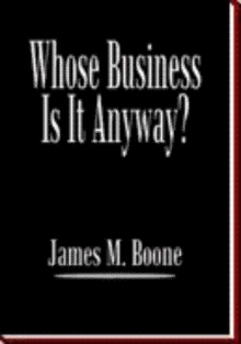 Whose Business Is It Anyway?