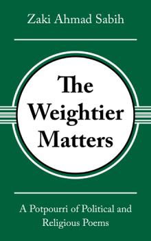 The Weightier Matters