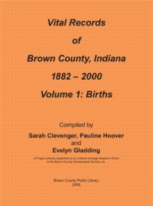 Vital Records of Brown County, Indiana