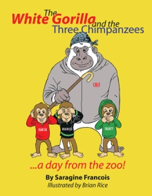 The White Gorilla and the Three Chimpanzees...a day from the zoo