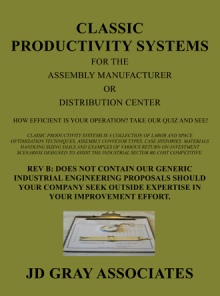 Classic Productivity Systems for the Assembly Manufacturer or Distribution Center