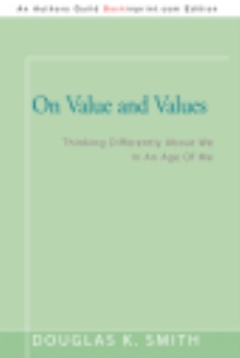 On Value and Values