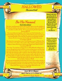 Hallowed, be His Named.