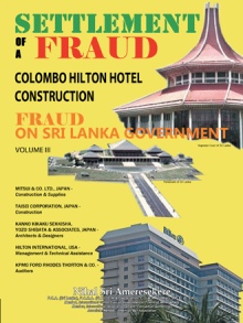 SETTLEMENT OF A FRAUD COLOMBO HILTON HOTEL CONSTRUCTION