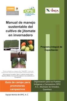 Manual de manejo sustentable del cultivo de jitomate en  invernadero