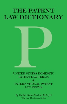 THE PATENT LAW DICTIONARY