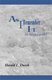 As I Remember It