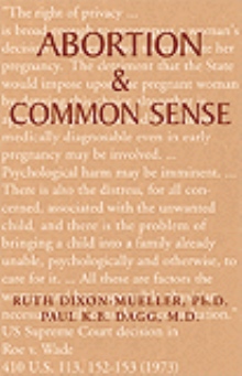 Abortion and Common Sense