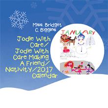 Jodie With Care/Jodie With Care Making A Friend/Nativity/2018 Calendar
