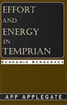 Effort and Energy in Temprian