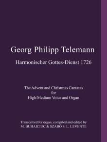 Georg Philipp Telemann Harmonischer Gottes-Dienst 1726