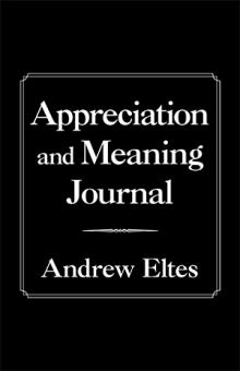 Appreciation and Meaning Journal