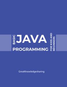 Basic Java Programming for Kids and Beginners