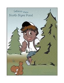 Lebron Visits North Nyes Pond