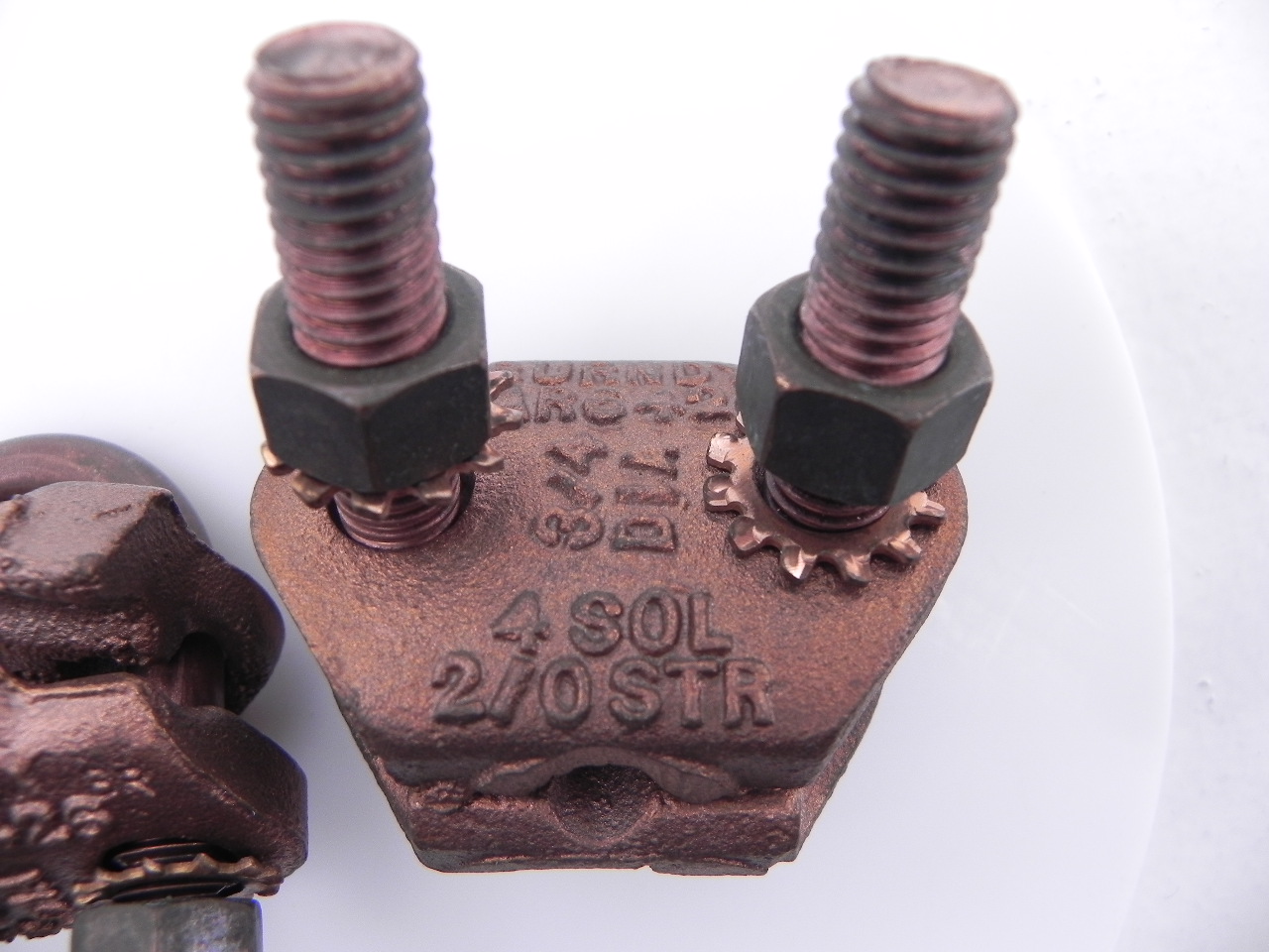 Burndy Ground Rod Connector – HYGROUND Compression Grounding ...