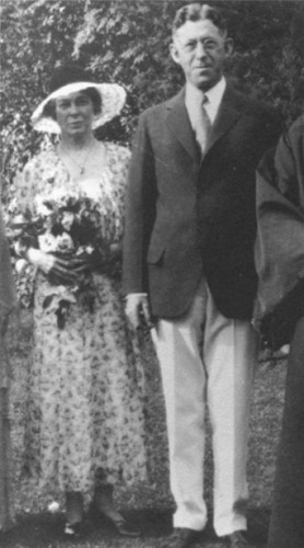 Bertha and William's wedding, 1932
