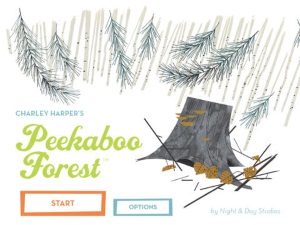 peekaboo forest menu