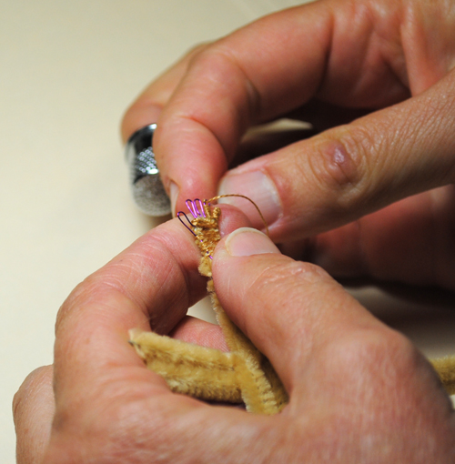 Salley Mavor at work