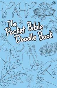 pocket bible doodle book