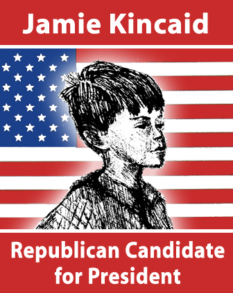 The Horn Book | Out of the Box | A message from Jamie Kincaid, Republican presidential candidate