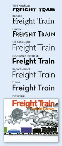 Freight Tran typefaces