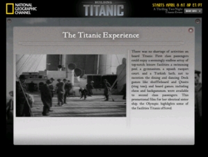 titanic experience
