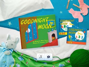 goodnight moon app title screen
