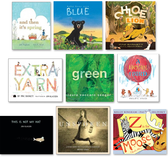 Calling Caldecott 2013 ballot #1 results