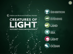 creatures of light menu