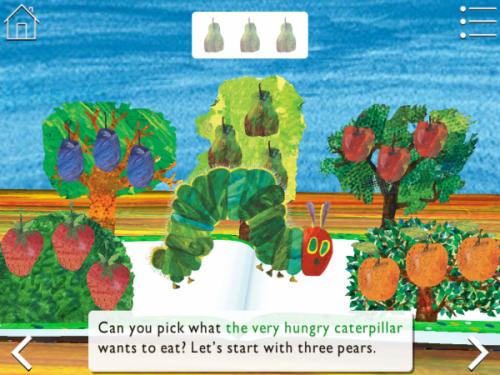 very hungry caterpillar fruits