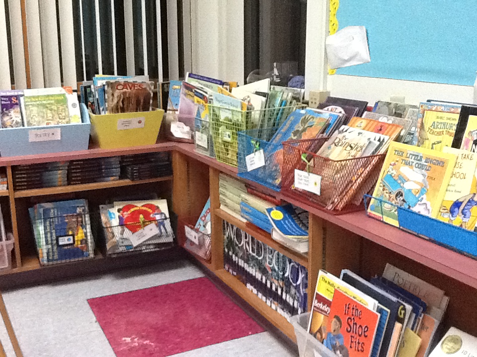 Trimming down a classroom library